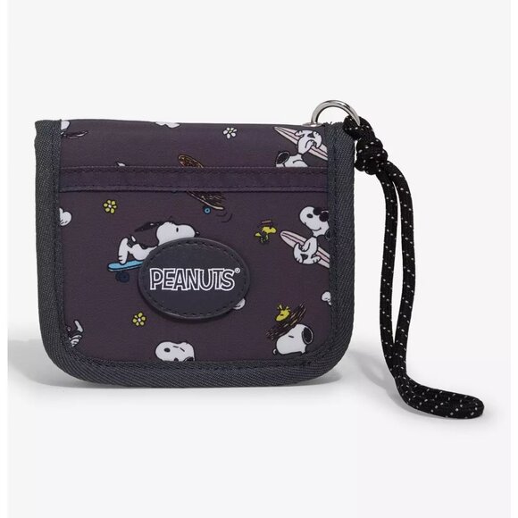 Peanuts Handbags - Peanuts Snoopy & Woodstock Mini Zipper Wallet - NWT